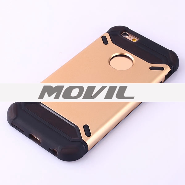 NP-2167 Combinación tpu   pc funda para Apple iPhone 6-2